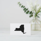 モノクロのニューヨーク 名刺 (スタンド正面)