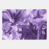 モノクロのバイオリン ラッピングペーパーシート (正面2)