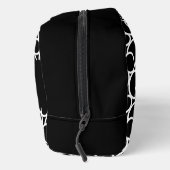 モノクロの円パターン（モノグラム） ドップキット (右)