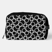 モノクロの円パターン（モノグラム） ドップキット (裏面)