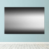 モノクロの地平線を描いたアートキャンバス キャンバスプリント (インサイチュ (ウッドフロア))