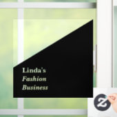 モノクロの斜めライン ウィンドウサイン (ホーム)