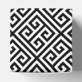 モノクロの独身パーティー ギフト ファボリ ボックス (上部)