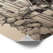 モノクロの習得における象徴的なランドマーク ポスター (角)