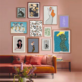 モノクロの花々 ポストカード