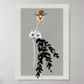 モノクロの花 ポスター (正面)