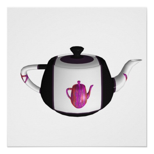 モノクロの虹のキッチン ポスター (正面)