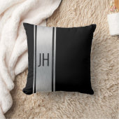 モノクロの貴族の独身者用クッション クッション (ブランケット)