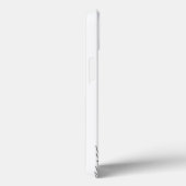 モノクロの野の花 iPhone 13 カバー (裏面 / 右)