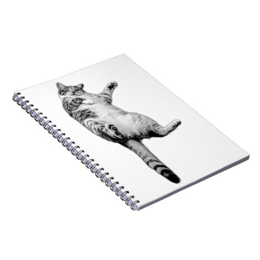 モノクロよくはしゃぐインスピレーション ノートブック (右側)