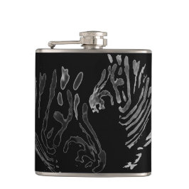 モノクロアニマルプリントシマウマ フラスク