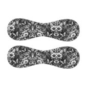 モノクロアンティークフローラ（蝶あり） 野球ボール (パネル)