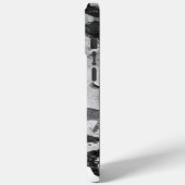 モノクロアーバングラフィティウーマン美しいポートレート Case-Mate iPhoneケース (裏面 / 左)