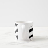 モノクロアールデコの設計 エスプレッソカップ (裏面)