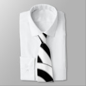 モノクロアールデコの設計 ネクタイ (タイ)