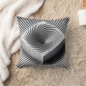 モノクロイリュージョン枕 クッション (ブランケット)