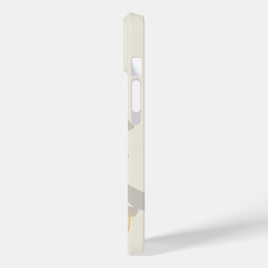 モノクロエレガンス Case-Mate iPhoneケース (裏面 / 左)