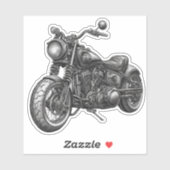 モノクロオートバイ防水 シール (シート)