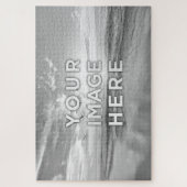 モノクロカスタムイメージイメージ20" x 30" 1000+ ジグソーパズル (縦)