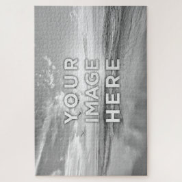 モノクロカスタムイメージイメージ20" x 30" 1000+ ジグソーパズル