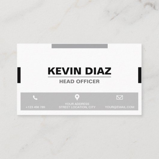 モノクロガレージドア 名刺 (裏面)