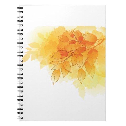 モノクロクラシック写真付きスパイラルノートブック ノートブック (正面)