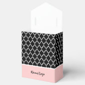 モノクロクローバーパターン フェイバーボックス (オープン)