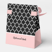 モノクロクローバーパターン フェイバーボックス (裏面サイド)