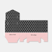 モノクロクローバーパターン フェイバーボックス (折り畳みなし)