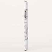 モノクログラム小麦ローレル黒と白大理石 Case-Mate iPhoneケース (裏面/右)