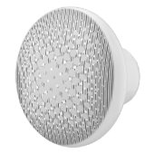 モノクログレー濃度デザイン – ドロワーノブ セラミックノブ (右)