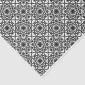 モノクロケルトもつれノットパターン 薄葉紙 (詳細)