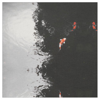 モノクロコイ ファブリック