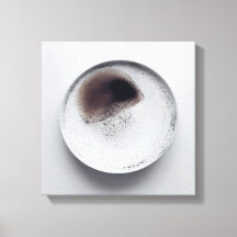 モノクロコーヒーのグラウンドテクスチャ抽象芸術第6条