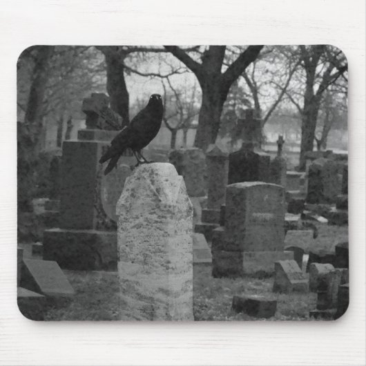 モノクロゴシック マウスパッド (正面)