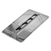 モノクロゴールデンゲートブリッジ マグネット (左側)