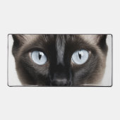 モノクロシャム猫の愛 デスクマット (正面)