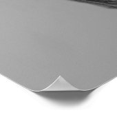 モノクロスカルトップハット ポスター (角)