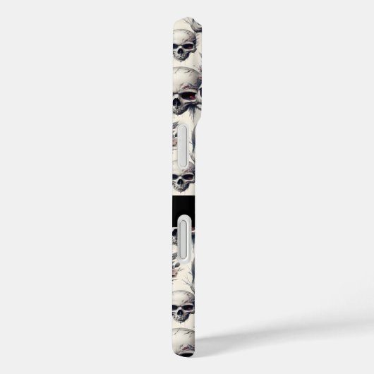 モノクロスカル Case-Mate iPhoneケース (裏面 / 右)