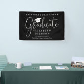 モノクロスクリプト卒業パーティー 横断幕 (トレードショー)