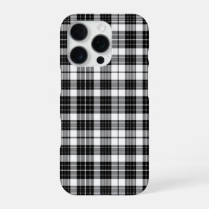 モノクロタータンチェック iPhone 16 PROケース
