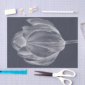 モノクロチューリップI 薄葉紙 (クラフト)