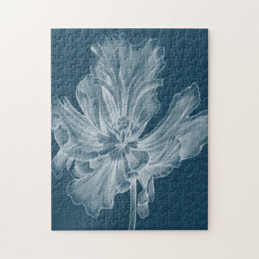 モノクロチューリップII ジグソーパズル (縦)