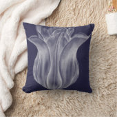 モノクロチューリップIII クッション (ブランケット)