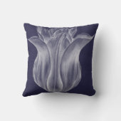 モノクロチューリップIII クッション (裏面)