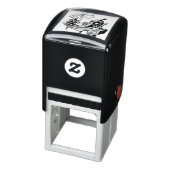 モノクロチリングクリスマスチリキャラクター セルフインキングスタンプ (商品)