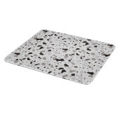 モノクロテラゾパターン カッティングボード (角)