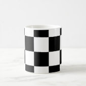 モノクロデザイン コーヒーマグカップ (中央)