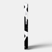モノクロネコデザイン。 Case-Mate iPhoneケース (裏面 / 左)