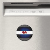 モノクロパタゴニア国旗 マグネット (インサイチュ (食洗機))